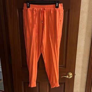 Alala Orange/Coral Jogger Pants, Sz Medium